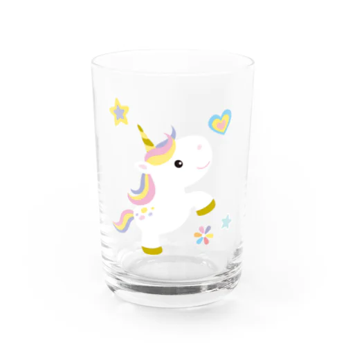 きらふわユニコーングッズ Water Glass