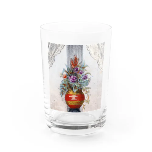 flower arrangement　 Water Glass