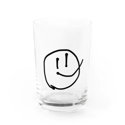 にこちゃん Water Glass