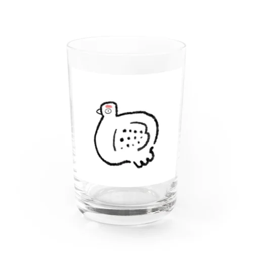 雷鳥さん Water Glass