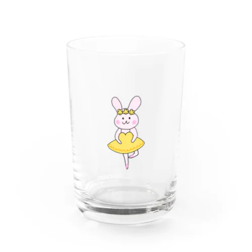 バレエうさぎちゃん Water Glass