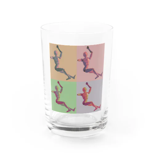 デッサン人形くん Water Glass