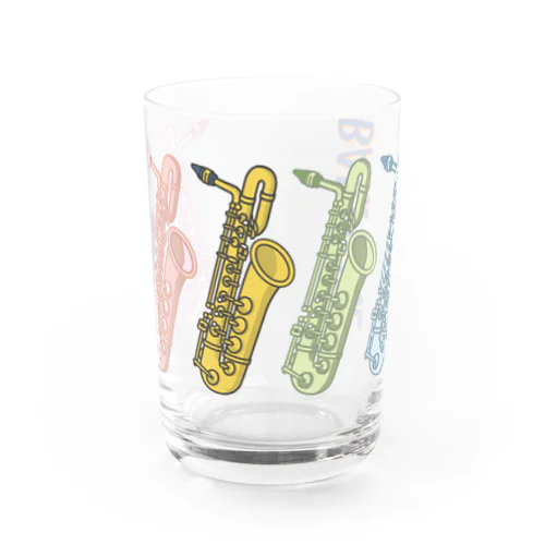 BARITONE SAXOPHONE Water Glass