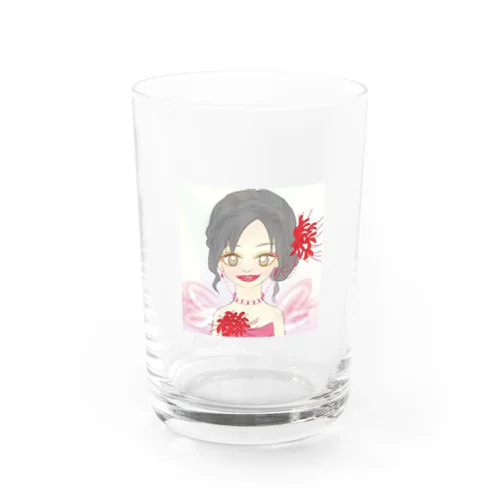 曼珠沙華の妖精 Water Glass