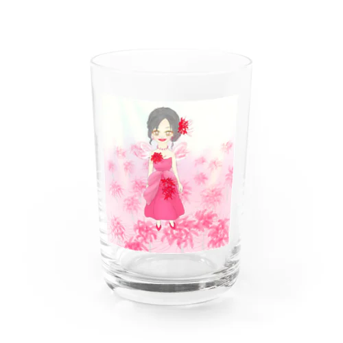 曼珠沙華の妖精 Water Glass