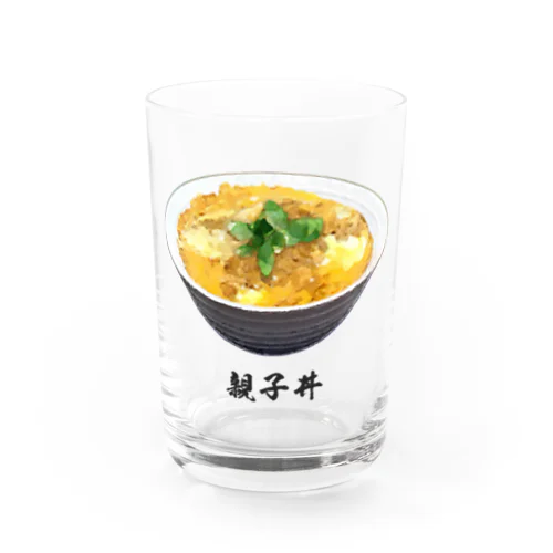 親子丼_220911 Water Glass