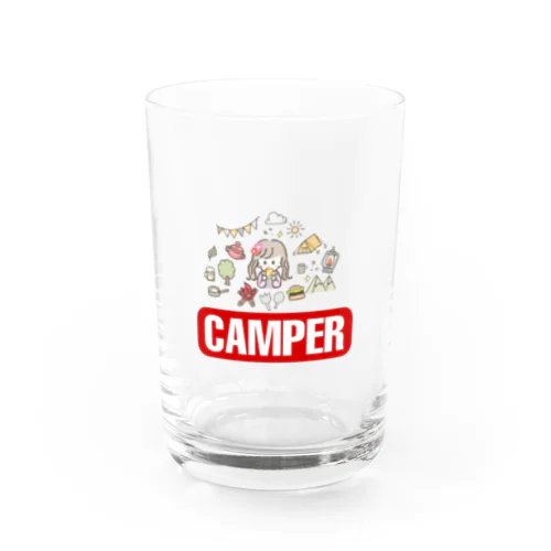 Girls CAMPER Water Glass