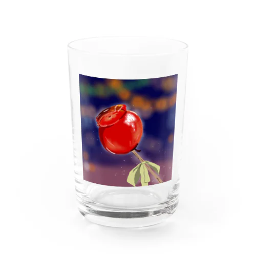りんご飴 Water Glass
