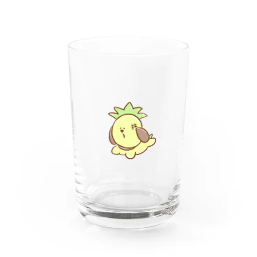 はしるはしるパイナップル Water Glass