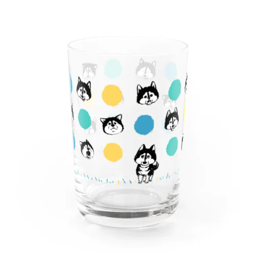 黒柴もこ。 Water Glass