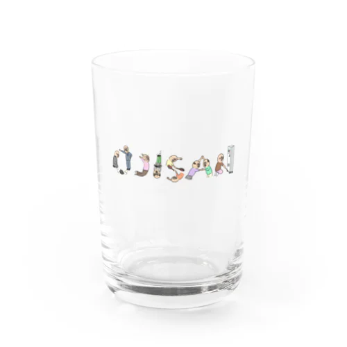 ある日のおじさん達 Water Glass