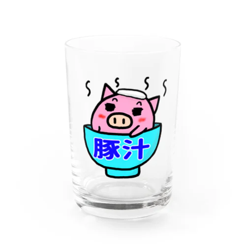 豚汁 Water Glass