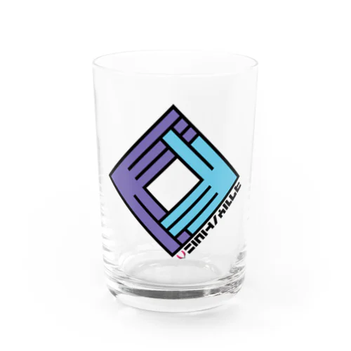 狐の窓 (紫×水) Water Glass