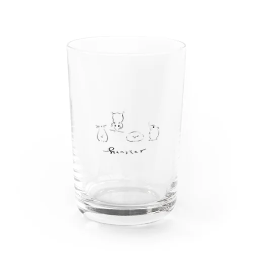 あいらぶハム Water Glass