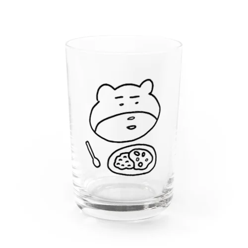 クマタカレー ブラック Water Glass