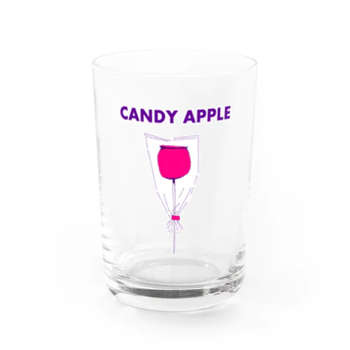 祭りデザイン「りんご飴」 グラス