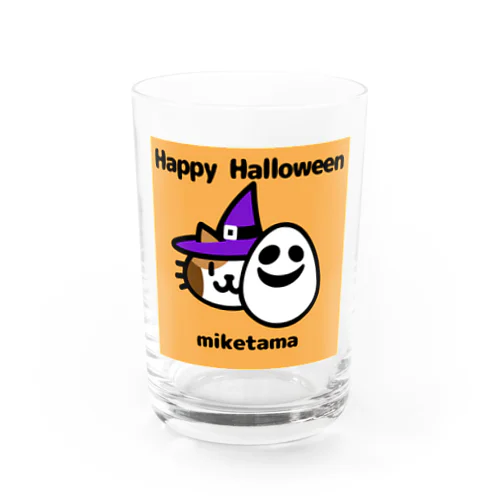 ミケタマ　Happy Halloween 2 Water Glass