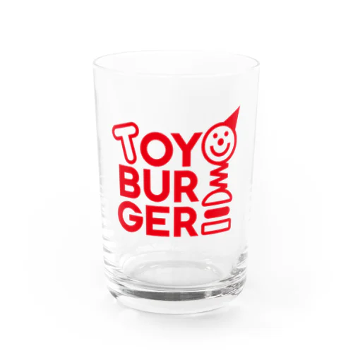 TOY BURGER Water Glass