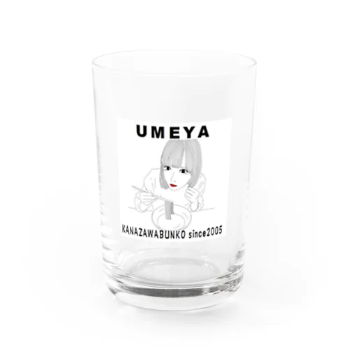 ウメヤ女子 Water Glass