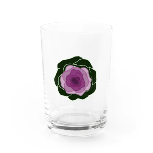 flowering kale 1 Water Glass