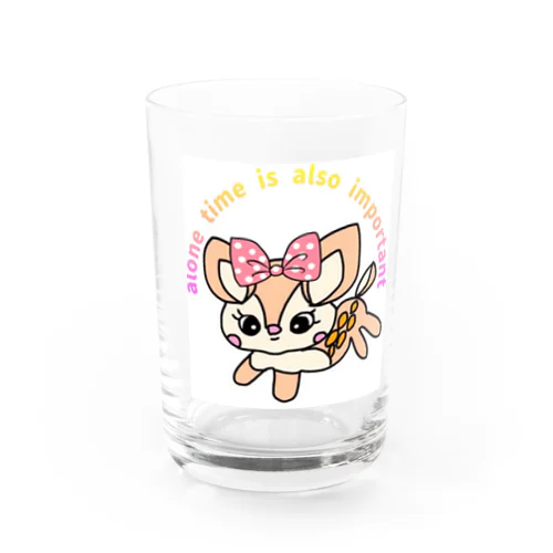 子鹿のルビーちゃんです💕 Water Glass