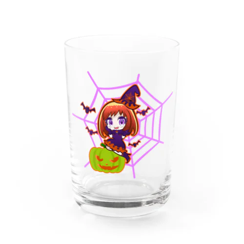 魔女とかぼちゃ グラス