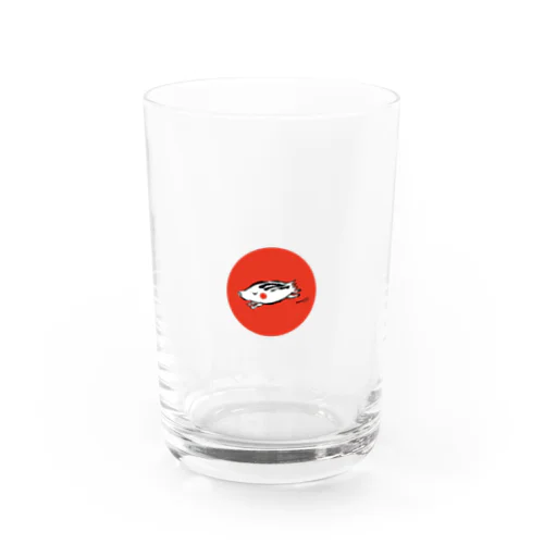 ししくんマークのみ Water Glass