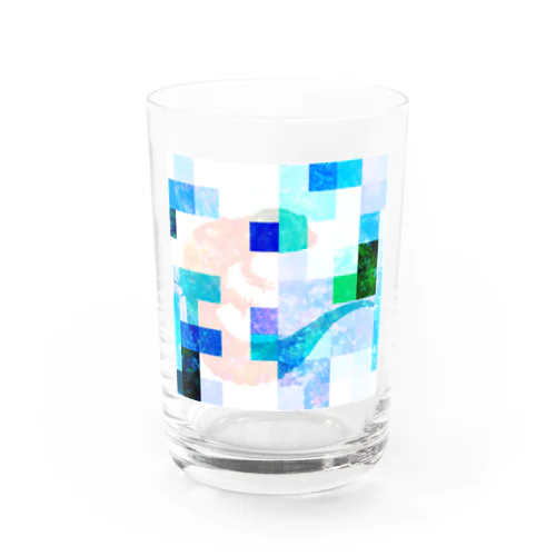 爽やかレオパモザイク Water Glass