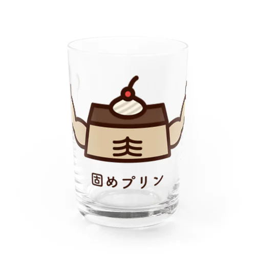 固めプリン Water Glass