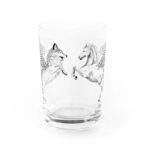 オオカミ×ペガサス　 Water Glass