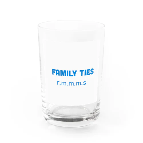 family ties Water Glass