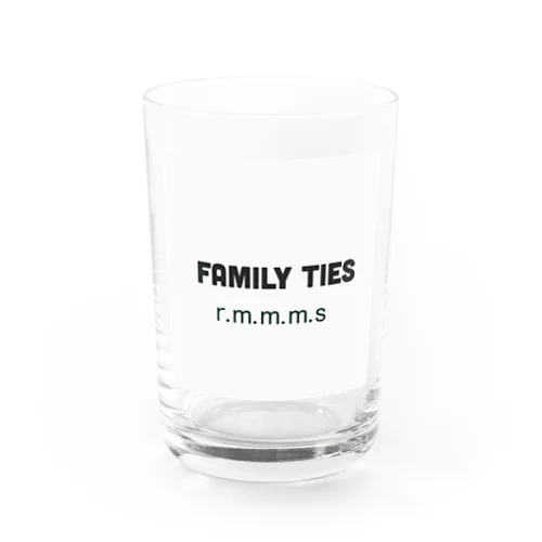 family ties Water Glass