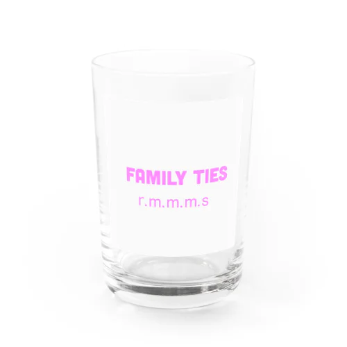 family ties Water Glass