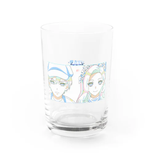 リンくん＆レディ・リン（アニメ原画 by studioもがな） Water Glass