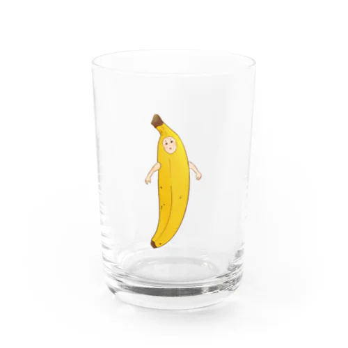 バナナおじいちゃん Water Glass