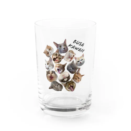 元祖 BUSAKAWAII Water Glass