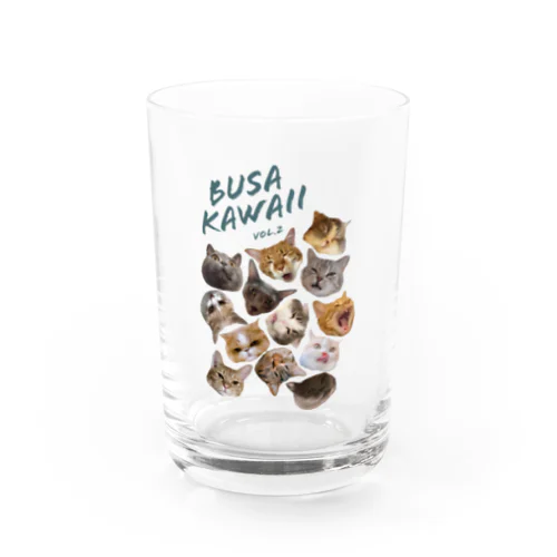 元祖 BUSAKAWAII ② Water Glass