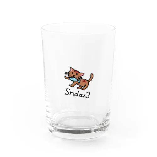 にゃんこまる by Sndax3 Water Glass