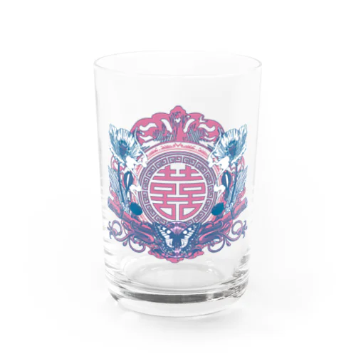 幻想阿片中華紋 Water Glass