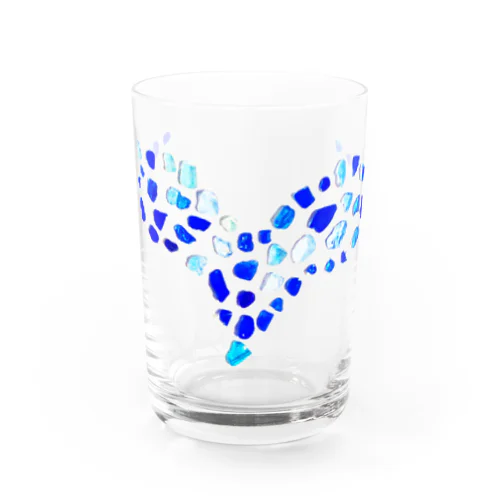 くじらさんのしっぽ Water Glass