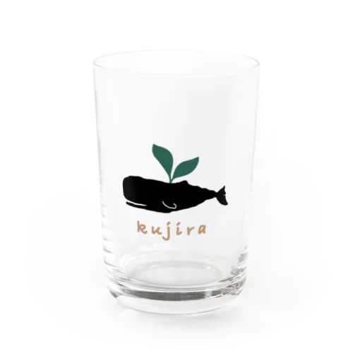 kujiracamp 茶文字 Water Glass