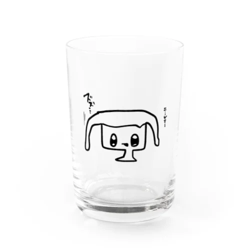 プリンくん(第2形態) グラス