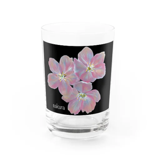 輝くsakura Water Glass