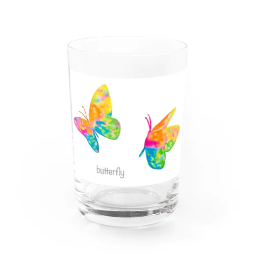 butterfly Water Glass