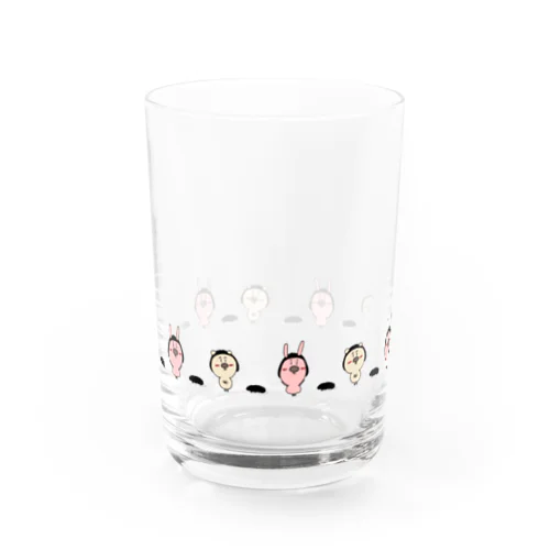 おかっぱあにまる Water Glass