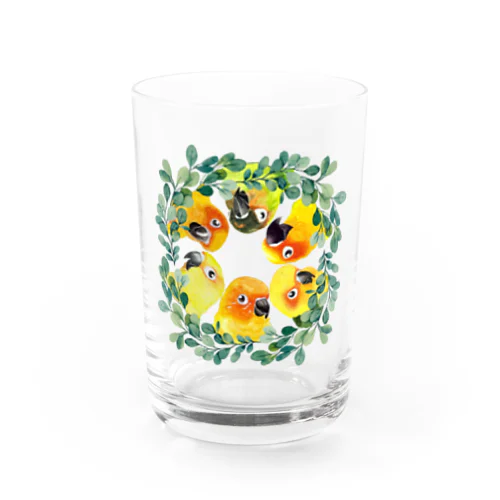 026 cunures! リーフ Water Glass