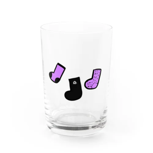 くつしたくん Water Glass