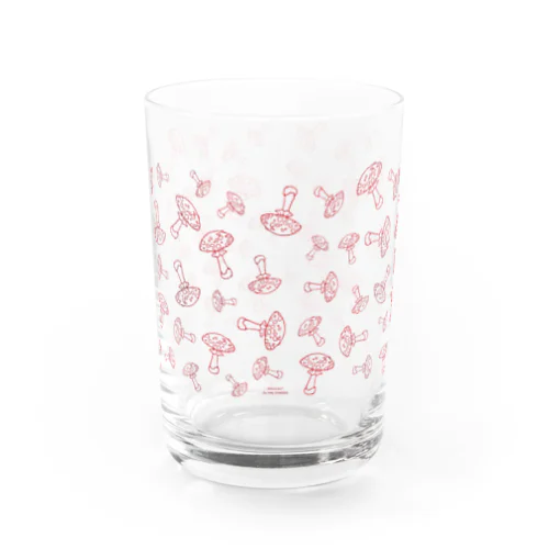 86kinoko*aka.L Water Glass