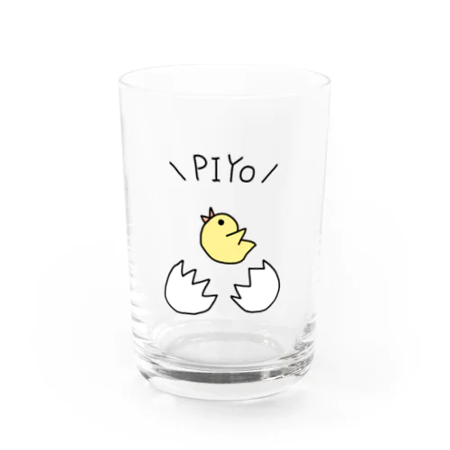 ＼PIYO／グッズ Water Glass