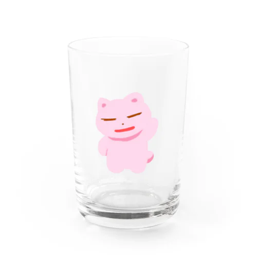 なんでもないねこ Water Glass